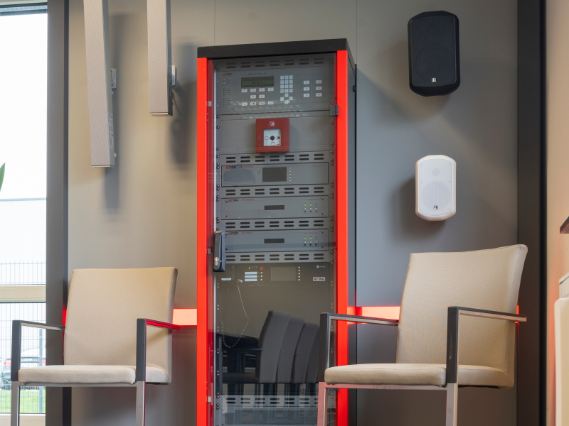 Rack Evac con rivelazione incendio NSC