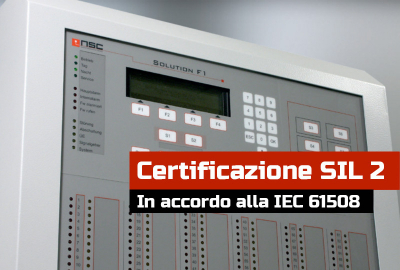 Certificazione SIL2 per la nostra Centrale Solution F1