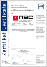 NSC DIN EN ISO 9001